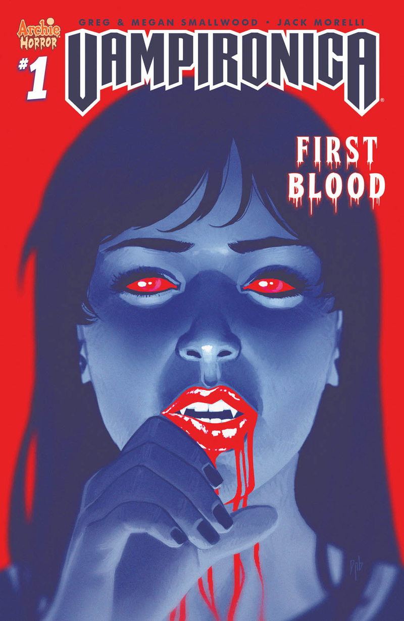 Vampironica #1 variant cover by Djibril Morrissette-Phan